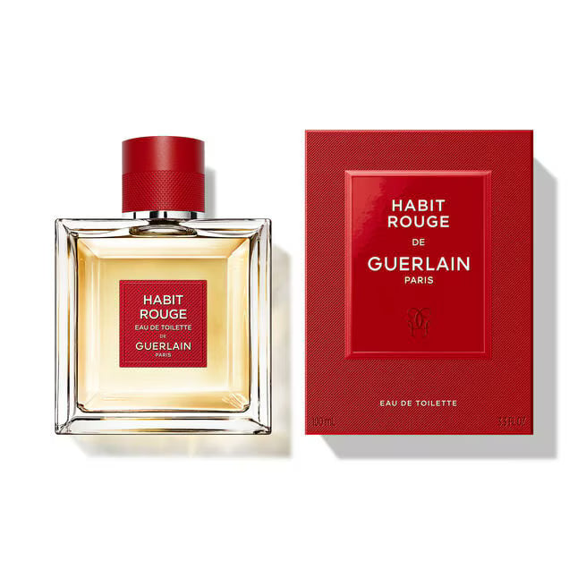 香水(ユニセックス) GUERLAIN HABIT ROUGE EAU DE TOILETTE Guerlain Habit Rouge For Men Eau de Toilette – Le Parfumier