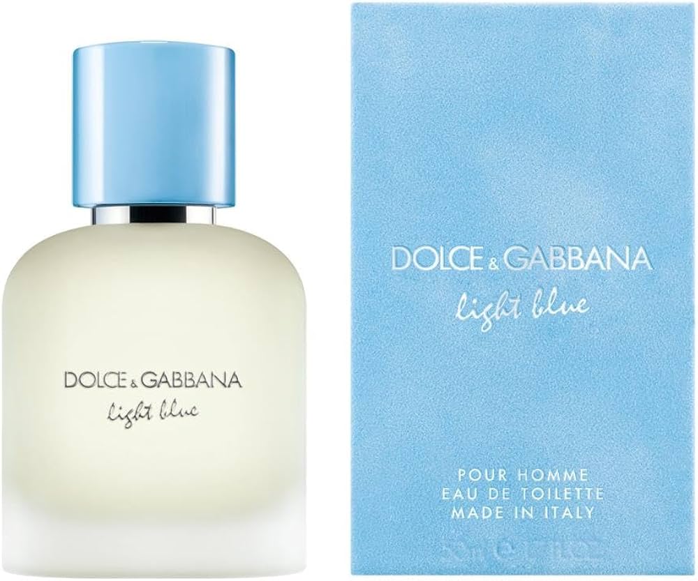 Dolce & Gabbana Light Blue For Men Eau de Toilette 2025 Edition 