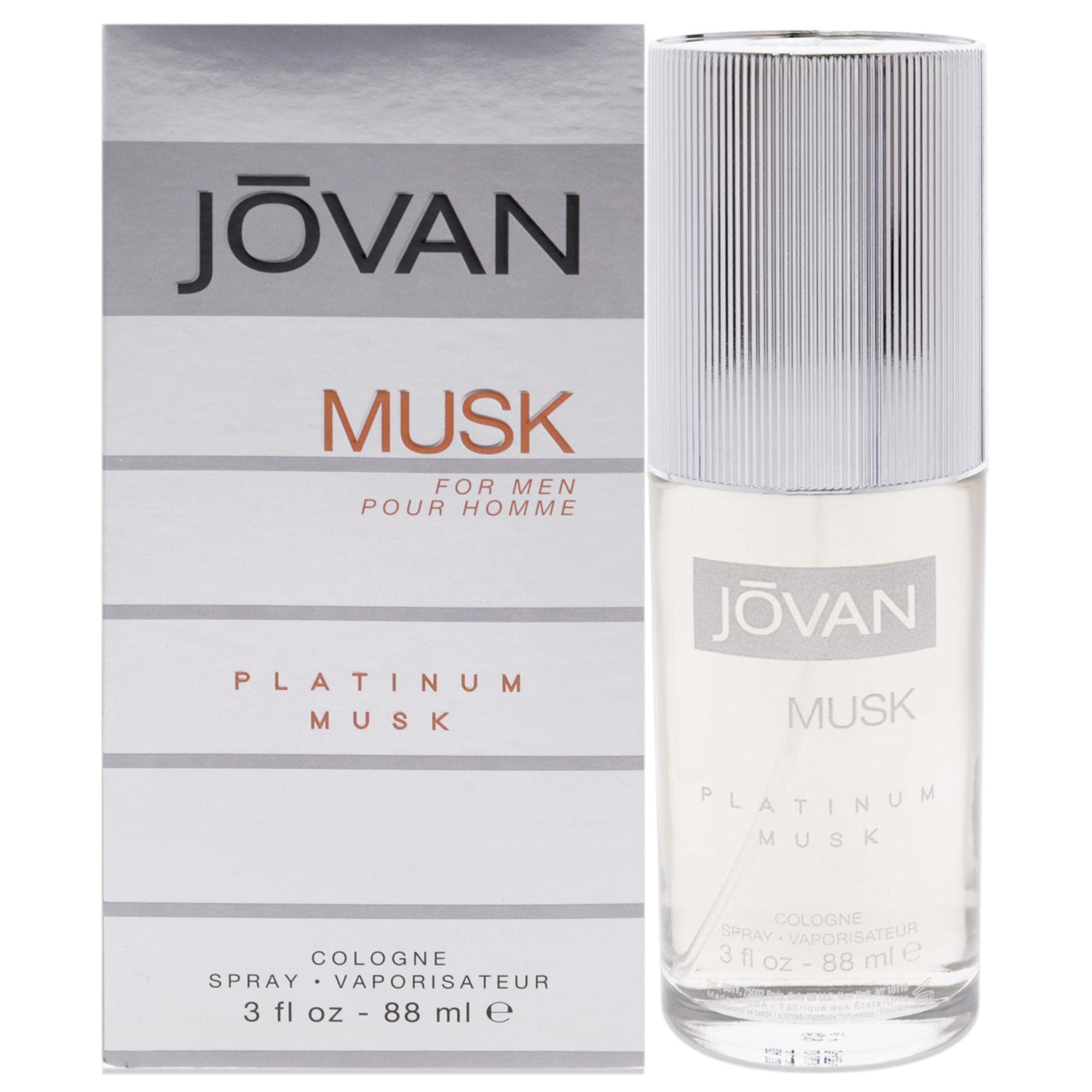 Coty Jovan Platinum Musk Pour Homme Eau de Cologne
