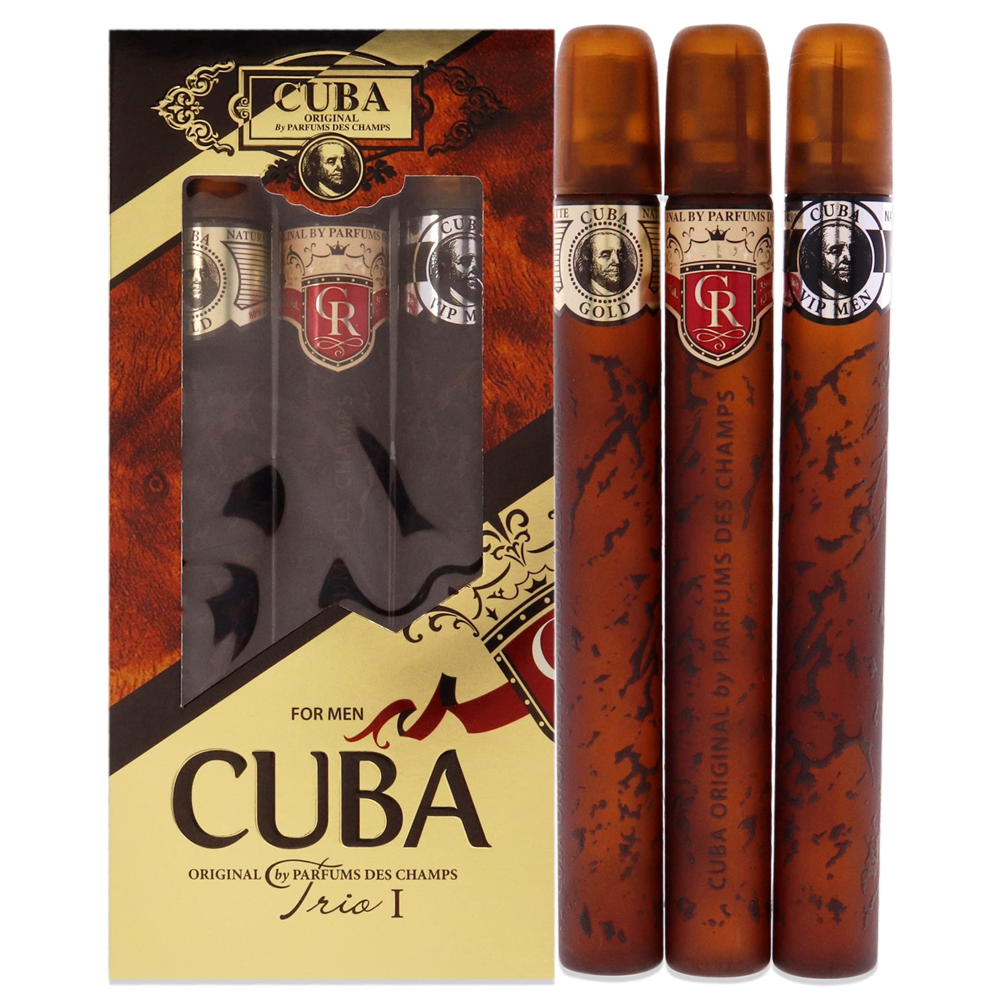 Cuba Pour Homme Ensemble Cadeaux Trio Eau de Toilette