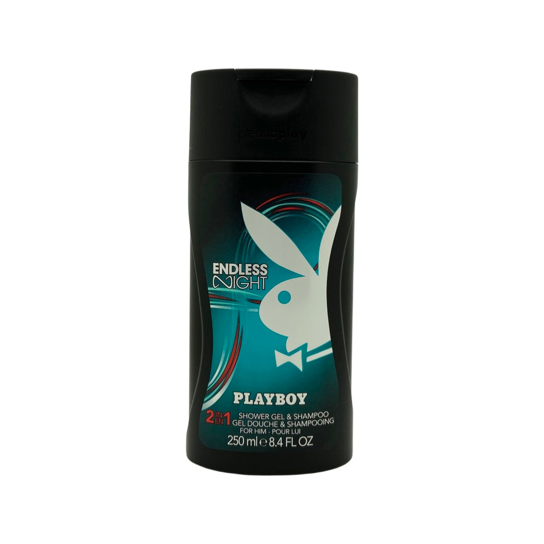 Playboy Endless Night Gel Douche & Shampoo Pour Homme