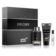 Mont Blanc Explorer Pour Homme Eau de Parfum 100 ml / 3.4 oz Ensemble Cadeau Trois Produits