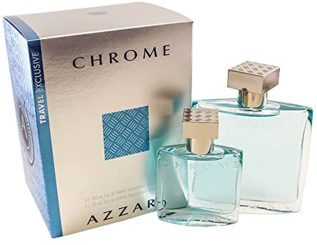 Azzaro Chrome For Men Eau de Toilette Gift Set