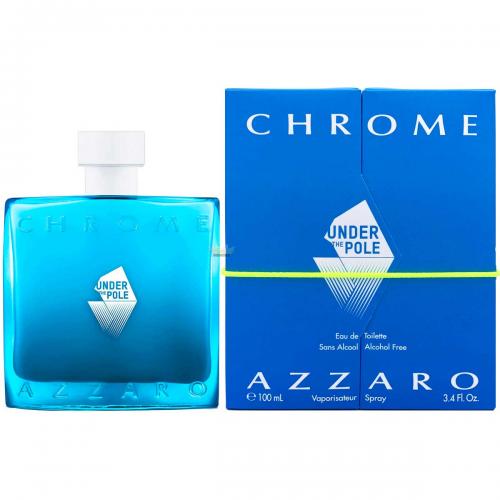 Azzaro Chrome Under The Pole For Men Eau de Toilette Alcohol Free