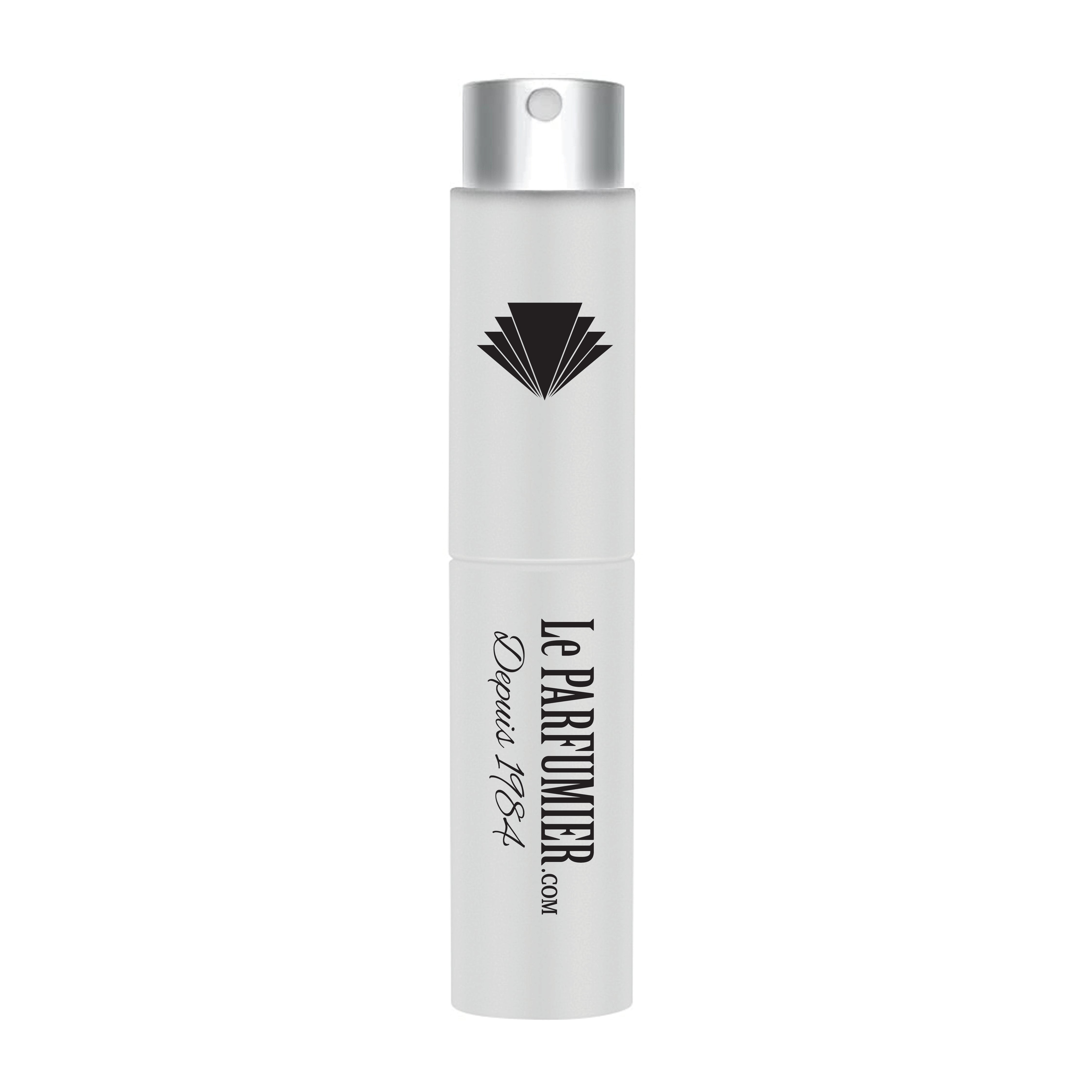 Parfumeuse Blanc 8 ml Twist and Spray Vaporisateur de Voyage