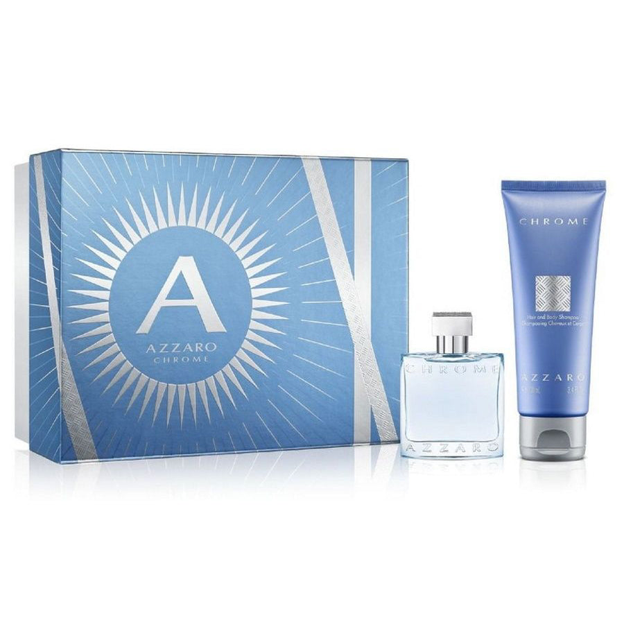Azzaro Chrome For Men Eau de Toilette Gift Set