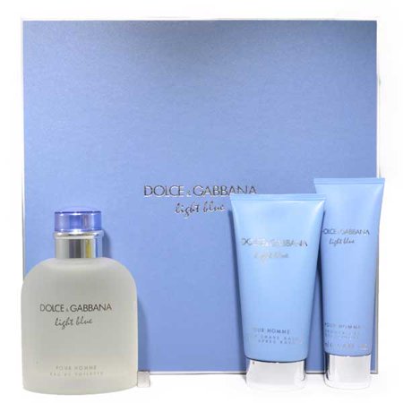 Light Blue For Dolce & Gabbana Men Gift Set