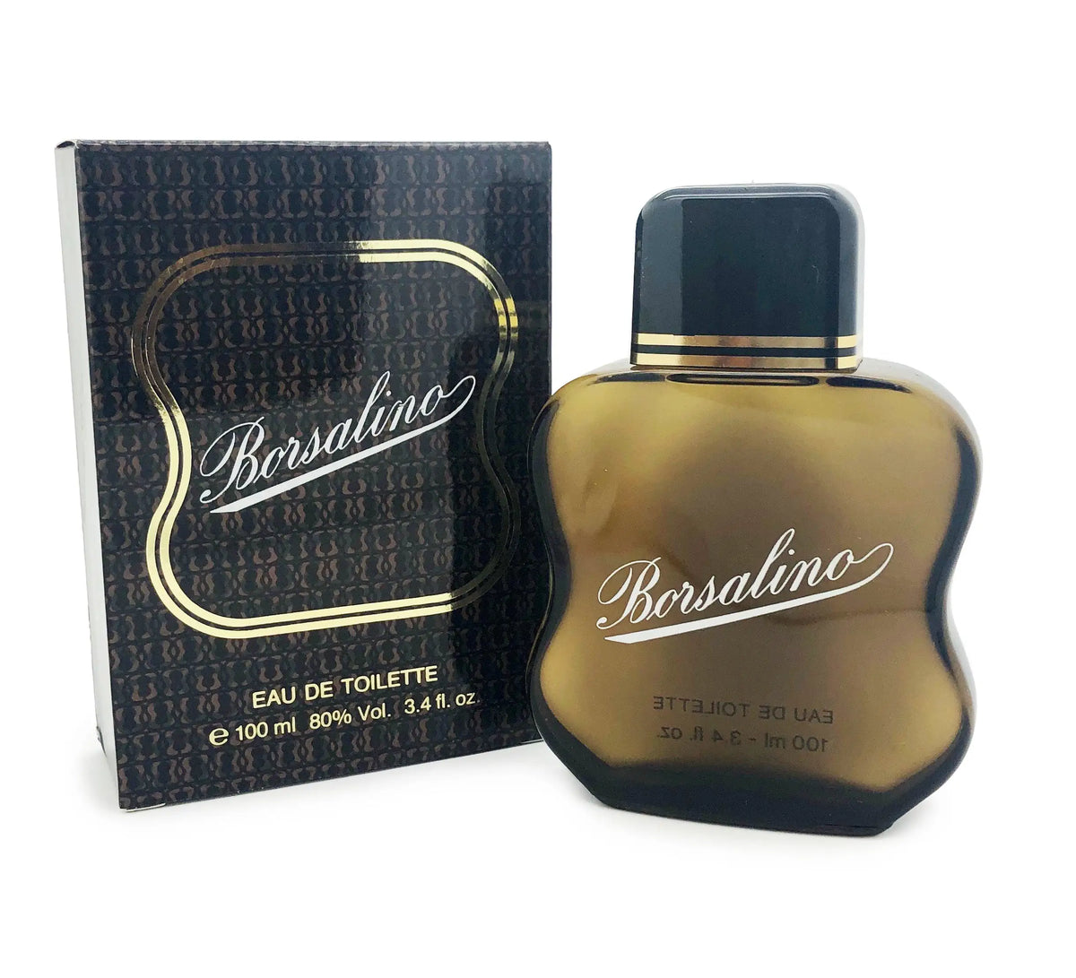 Borsalino Pour Homme Eau de Toilette  100 ml / 3.4 oz Sans Vaporisateur      BORSALINO