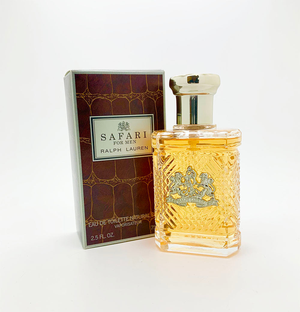 Ralph Lauren Safari For Men Eau de Toilette Vintage Cosmair – Le