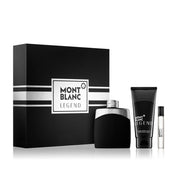 Mont Blanc Legend Pour Homme Eau de Toilette 100 ml / 3.4 oz Ensemble Cadeau Trois Produits