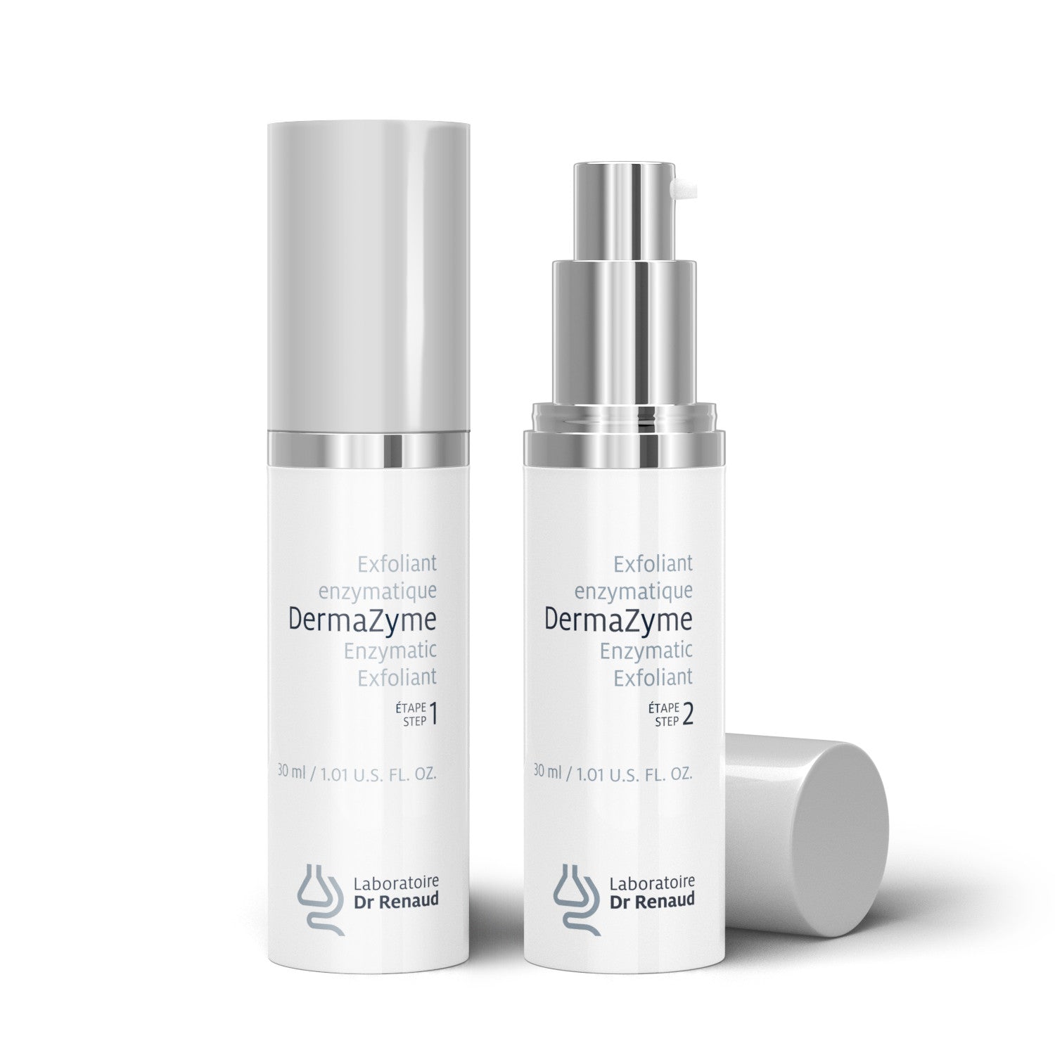 Laboratoire Dr Renaud Exfoliant Enzymatique en 2 Étapes DermaZyme