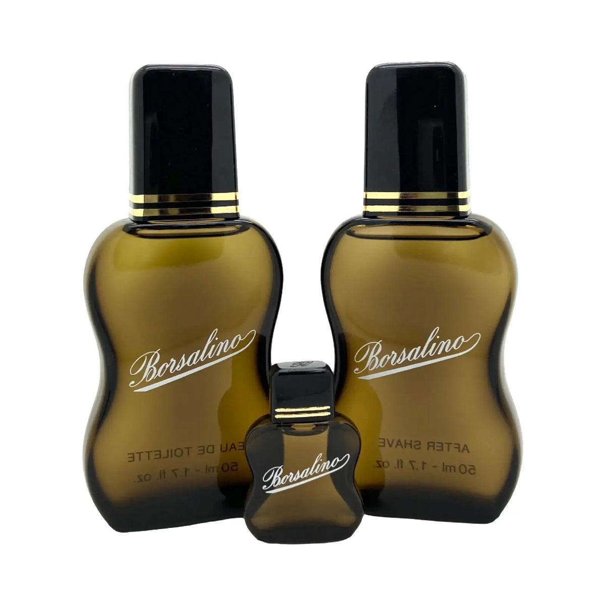 Borsalino Pour Homme Eau de Toilette  50 ml / 1.7 oz  Sans Vaporisateur Ensemble Cadeaux Deux Produits      BORSALINO