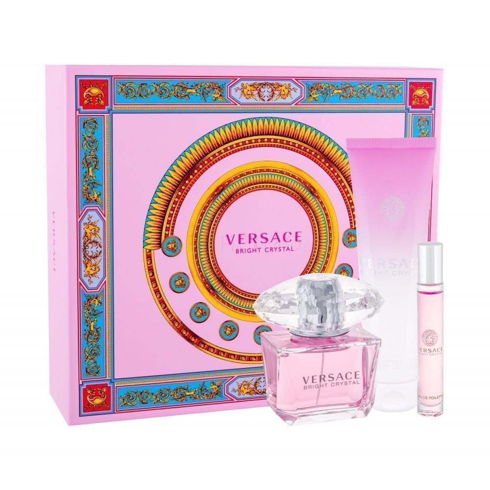 Versace Bright Crystal Pour Femme Eau de Toilette Ensembles Cadeaux