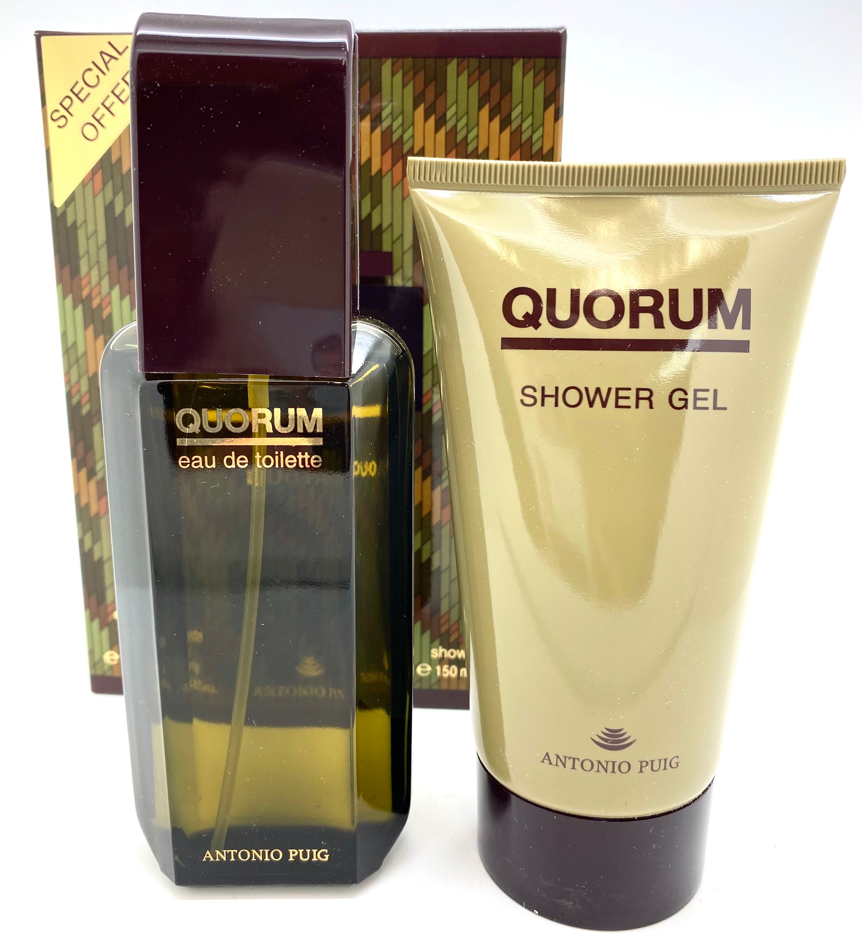 Antonio Puig Quorum Pour Homme Eau de Toilette Vintage