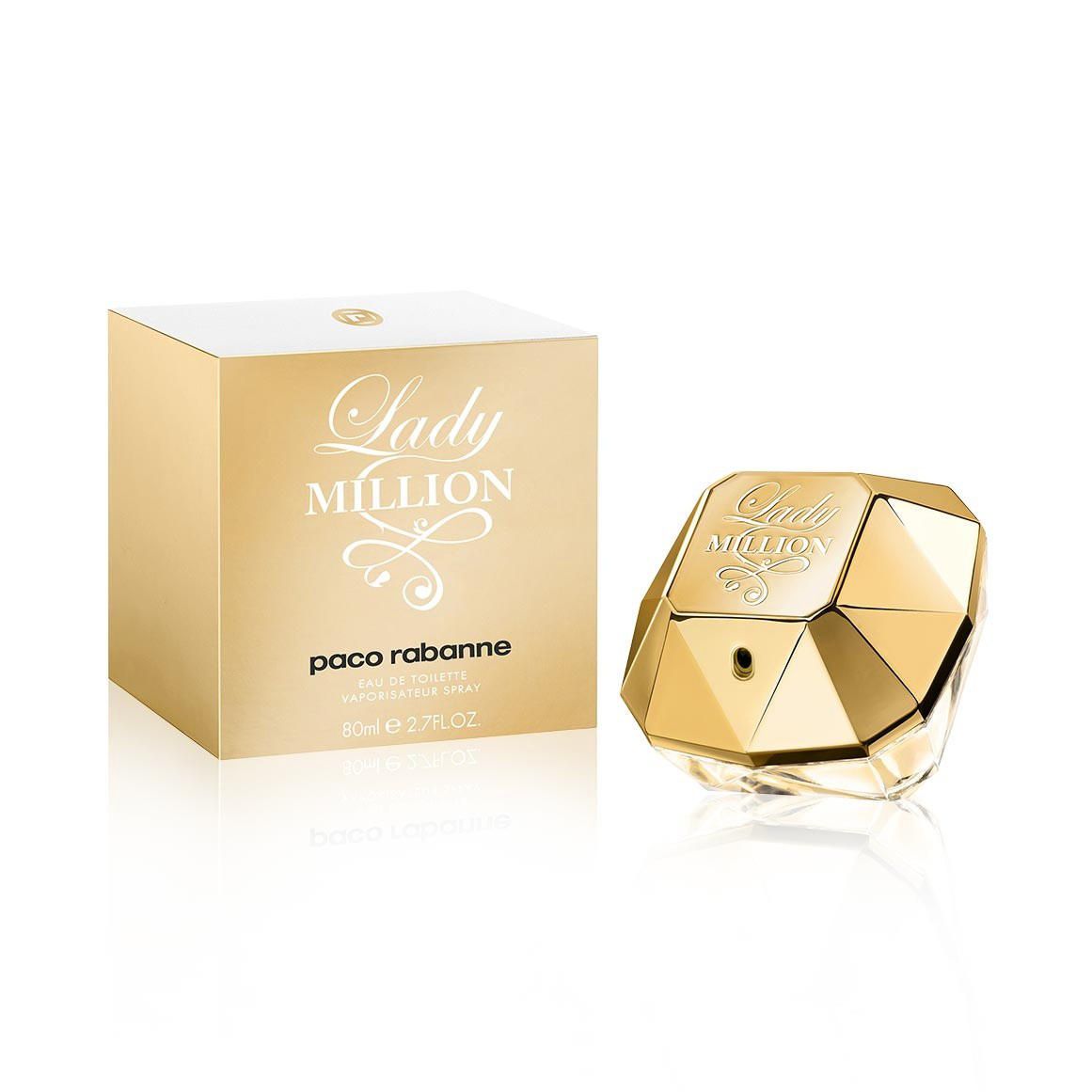 Paco Rabanne Lady Million Pour Femme Eau de Toilette