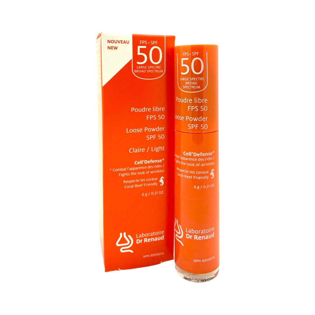 Laboratoire Dr Renaud Cell Defense Poudre Libre  FPS 50  Claire